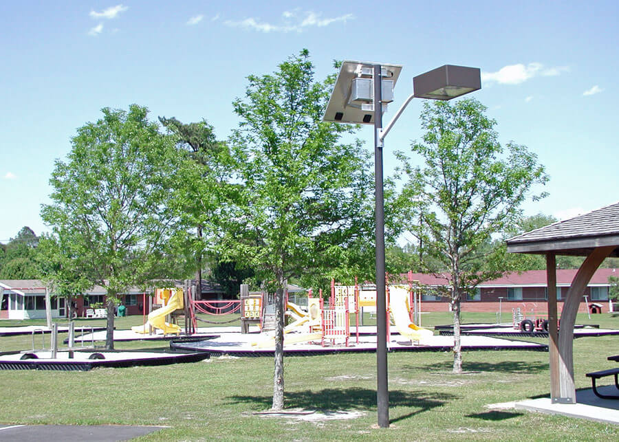 Solar Lighting Systems for Parks and Playgrounds